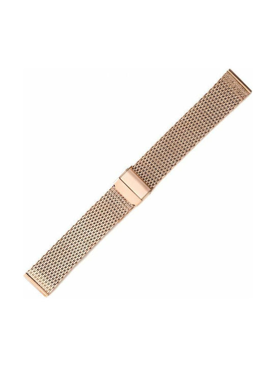 Metallic-Armband Rose Gold 20mm