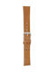 Leather Strap Tabac Brown 16mm