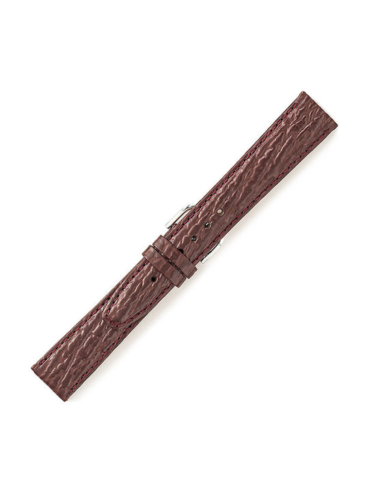 KOSTELO Lederriemen Burgundisch 14mm