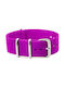 Fabric Strap Nato Purple 20mm