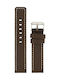VStraps Vstraps Δερμάτινο Λουράκι Καφέ 20mm