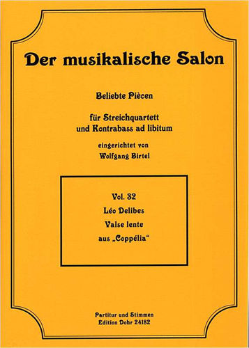 Schott Delibes - Valse Lente) W059828079