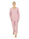 Goodnight Winter Women's Robe Pink