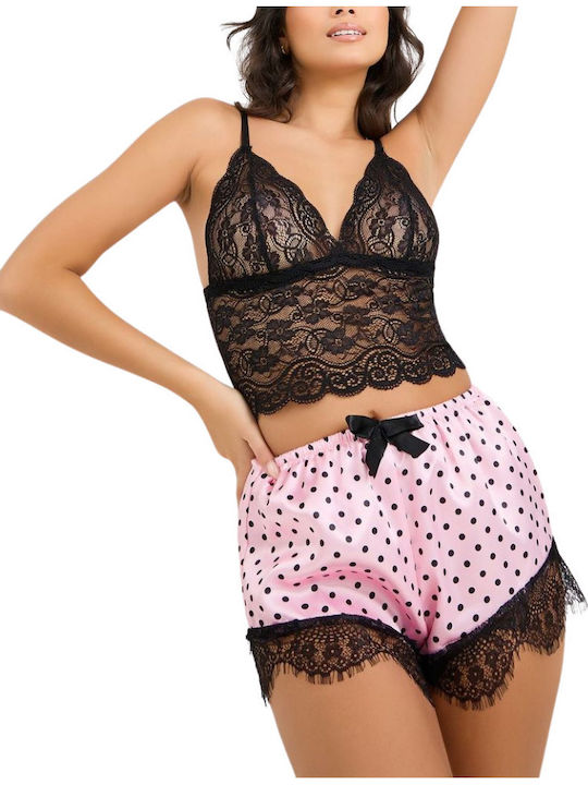 La Lolita Amsterdam Καλοκαιρινό Babydoll Ροζ Zoe