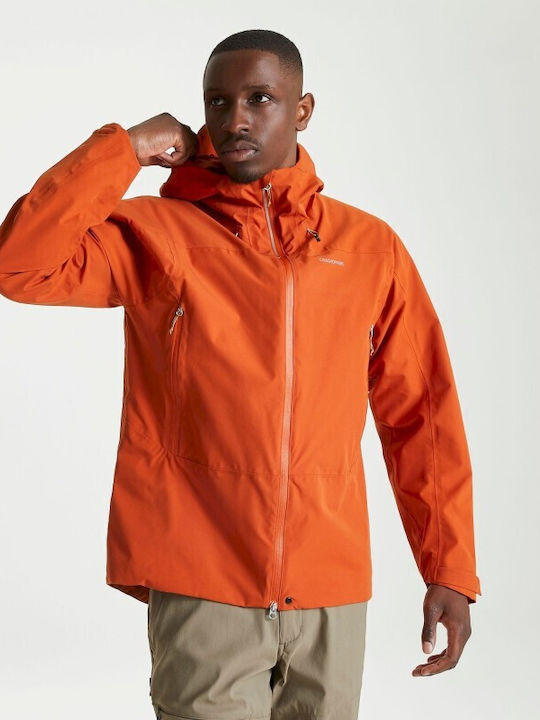 Craghoppers Gryffin Men's Winter Jacket Windproof Orange