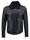 Δερμάτινο Μπουφάν Biker Black