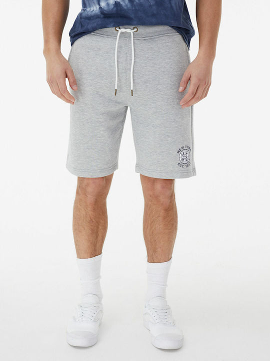 Aeropostale Logo Șort Sportiv pentru Bărbați Gri