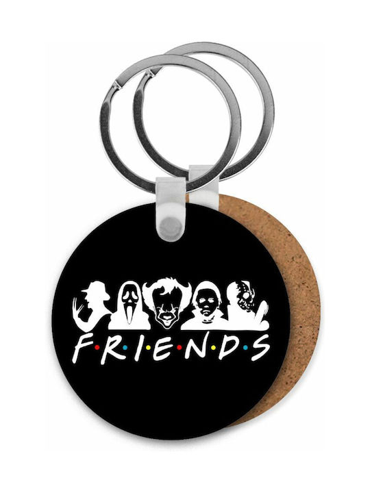 Keychain Halloween Wooden