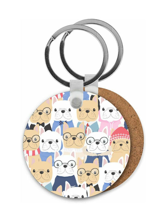 Keychain Lemn