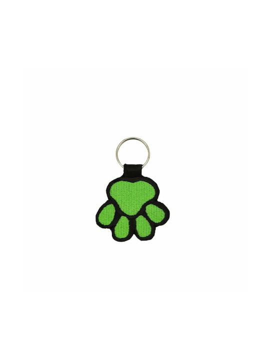 Keychain Fabric Green