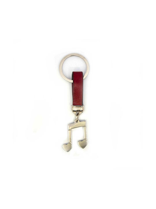 Keychain Metallic Red