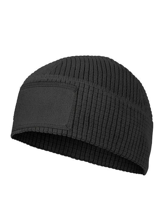 Knitted Fleece - Polar Beanie Cap Black