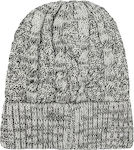 Brims and Trims Beanie Beanie Knitted in Gray c...