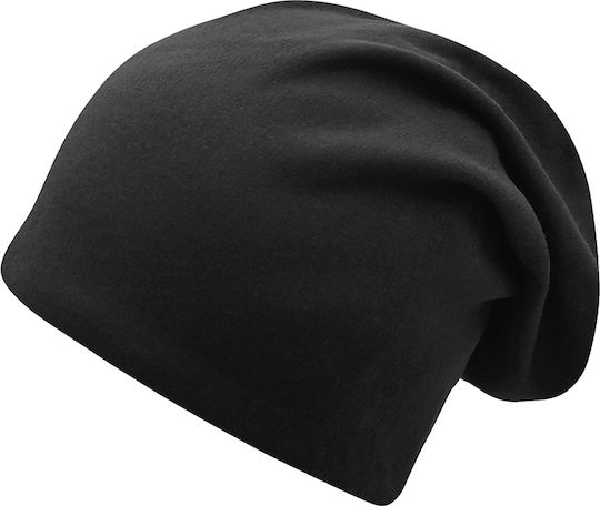 Beanie Unisex Beanie Knitted in Black color