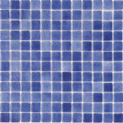 Nieblas Azul Outdoor Gloss Ceramic Tile 31.6x31.6cm Blue
