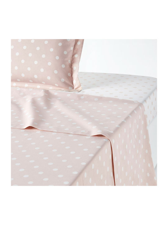 La Redoute Interieurs Bettlaken King Size 270x290cm. Rosa