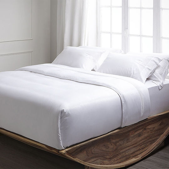 Hauz Σεντόνι King Size 280x290εκ. White