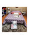 Amo La Casa Πάπλωμα Υπέρδιπλο με Γέμιση Microfiber 250x250εκ. Allegro Μωβ 350 GSM