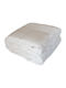 Mattex Pilotă Single cu Umplutură Microfiber 160x240cm Castor Alb