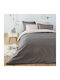 So'Home Cotton Duvet Cover Single 140x200 Grey