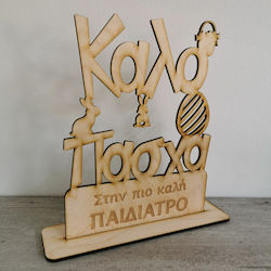 Fly Digital Easter Inscription Wooden