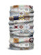 Matt Scarf Micro Hidraulic Περιλαίμιο Αναβάτη Μοτοσυκλέτας από Πολυεστέρα Πολύχρωμο
