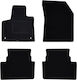 Set Front and Back Car Mats 4 Pieces for Citroen C5 Aircross 2018 Black