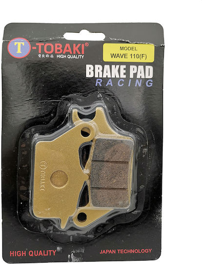 Tobaki Motorradbremsbeläge Vorderseite Racing Fa625 Honda Wave 110i Grand 110i Supra X 125i