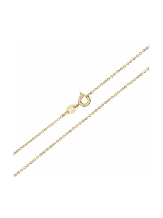 Goldene Kette Nacken 14K