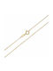 Goldene Kette Nacken 14K