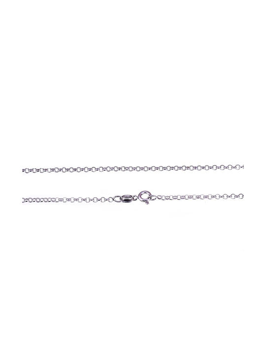 Silver Chain Neck Length 45cm