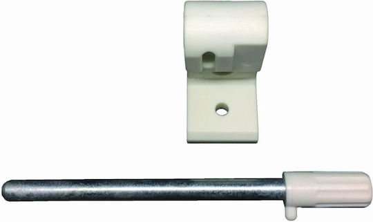 Agățătoare De Ușă 100mm Argintii 2 Bucăți