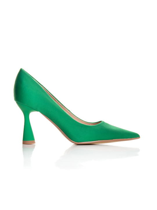 Shoe Art Green Heels