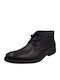 Leather Black Men's Boots Anatomical