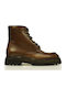 Leather Brown Men's Boots