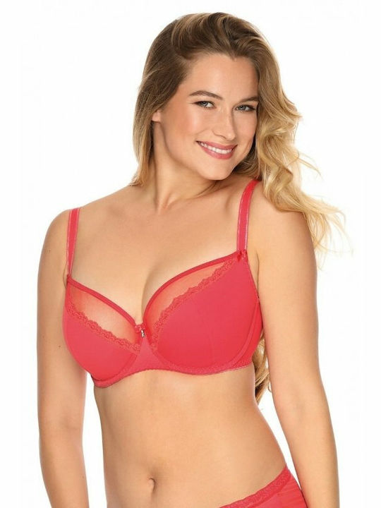 Gaia Bra with Light Padding Underwire CORAL