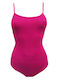 Spaghetti Strap Bodysuit Fuchsia