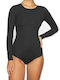 Frauen Bodysuit Schwarz