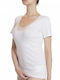 Women's Short Sleeve Cotton T-Shirt White