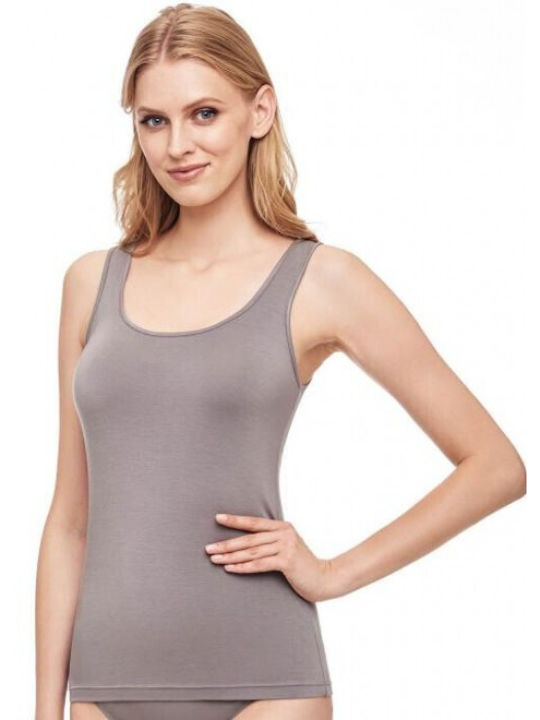 Susa Ärmellos Gray Damen T-Shirt