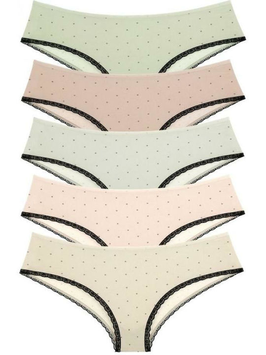 Tiny Circles Femei Slip MultiPack fără cusături