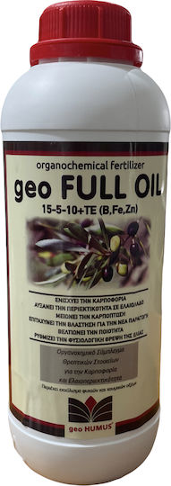 Geo Humus Geo Full Oil Υγρό Λίπασμα για Ελιές, Καρποφόρα 1lt