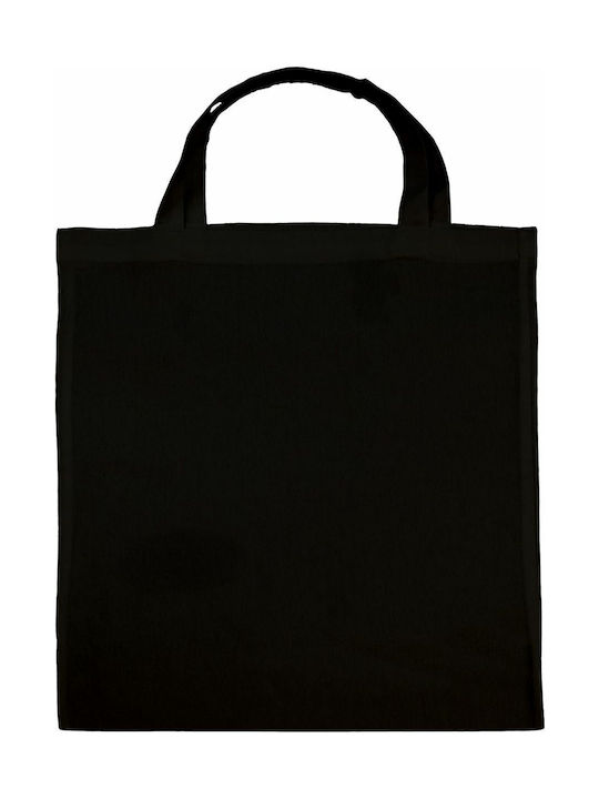 Jassz Og-3842-sh Cotton Shopping Bag Black