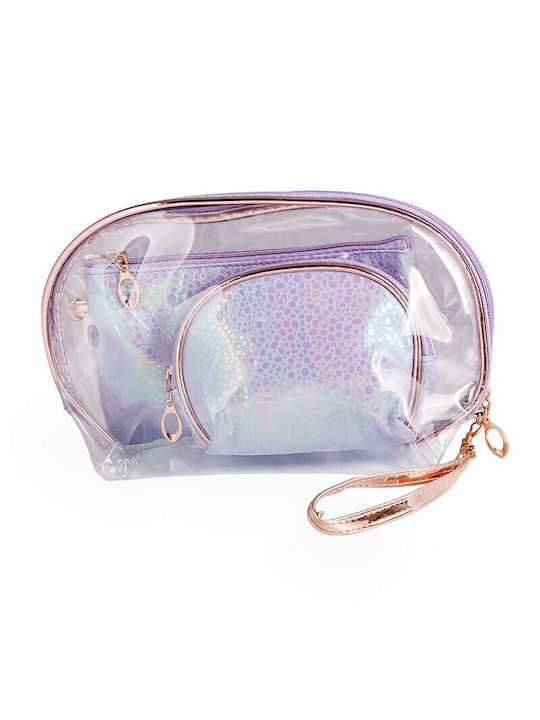 Set Toiletry Bag with Transparency