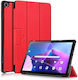 Tab M10 Gen 3 10.1 Inch 328f Flip Cover Red (Lenovo Tab M10 (3rd Gen) 10.1'')
