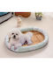 Animal Sofa Dog Bed Gray 54x40cm