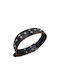 ByLeather Dog Collar Leather in Black color Small 60cm
