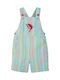 Frugi Kids Fabric Overall Multicolour