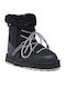 Suede Snow Boots Blurred Black