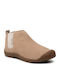 Mosey Ghete de Piele Chelsea Femei Bej